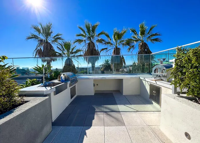 Aparthotel Luxury La Penthouse Prime Location Min From Hollywood And Downtown Los Angeles