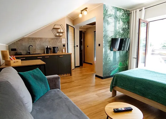 Apartament Olimpijska 54 z prywatnym jacuzzi na tarasie Szczyrk