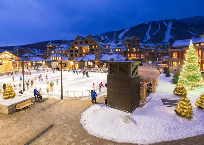 1410A Lodge At Spruce Peak Ski In Ski In Ski Out Two Bedroom By Stowe Mountain Rentals