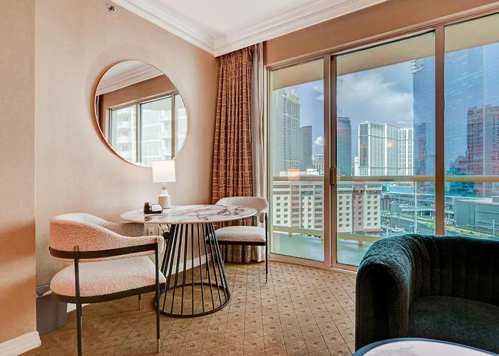 Amethyst Suite II Balcony STRIP VIEW MGM Signature Las Vegas