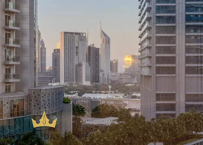Luxury 2 Apartments Dunya Tower Burj Khalifa St Dubaj