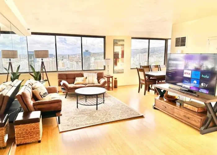 Aparthotel Penthouse Waikiki Panorama Ocean/Mountain Views Honolulu