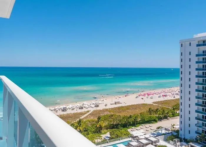 Oceanview 1 Hotel & Homes 1 Bedroom 1 And Half Bathrooms Luxe Condo With Balcony Miami Beach