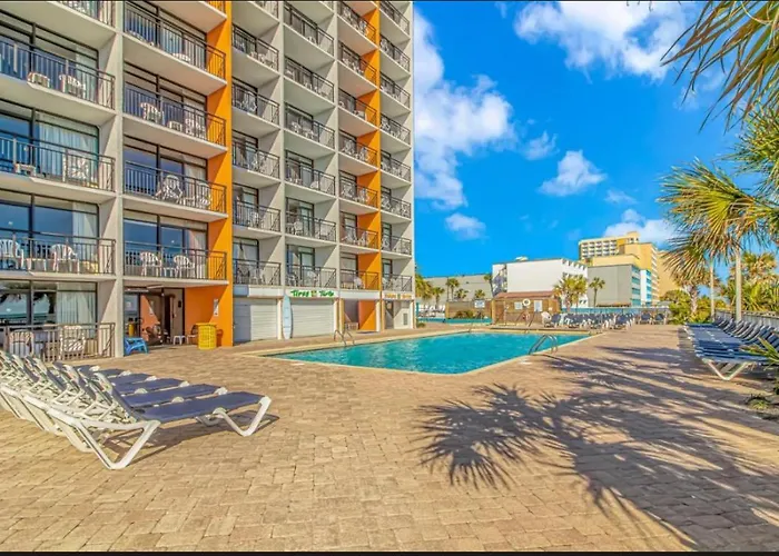 Ocean View 2 Queen Studio At Landmark Resort Myrtle Beach