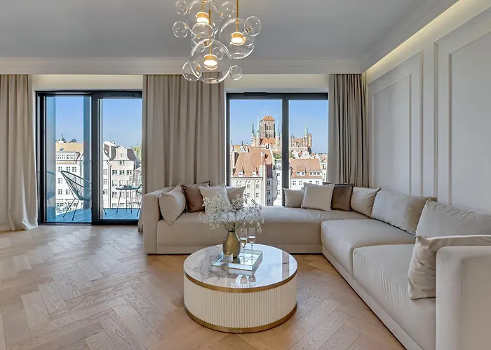 Deo Plaza Premium Suites & Riverside By Downtown Apartments Gdańsk