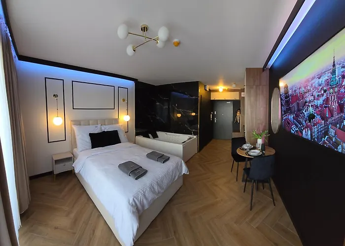 Motlava Romantic Loft - Jacuzzi Gdańsk
