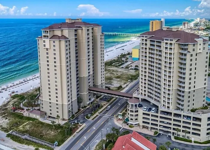 Grand Panama Resort - Great Ocean Views, Heated Pool & Tub 3 Bedroom 3 Full Ba Sleeps 10 Panama City Beach