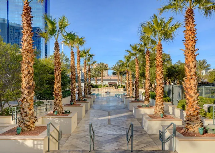 Sierra Sol Studio At Mgm Signature Tower 1 Balcony Strip View Las Vegas