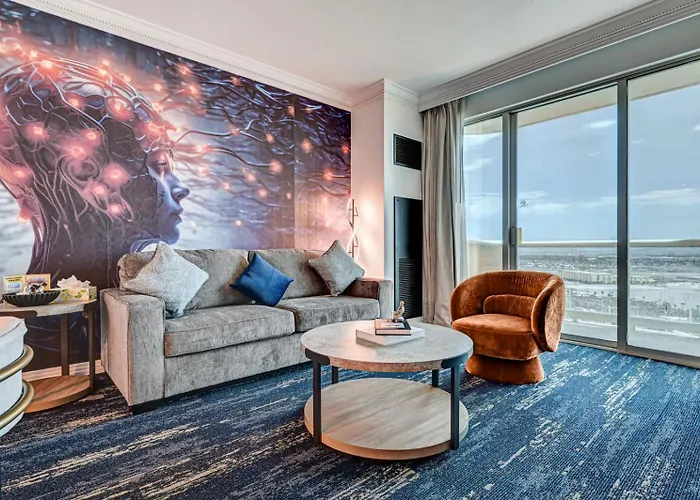 Eleve At The Signature Balcony Sphere View Las Vegas