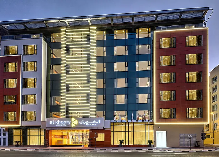 Hotel Al Khoory Atrium Dubaj