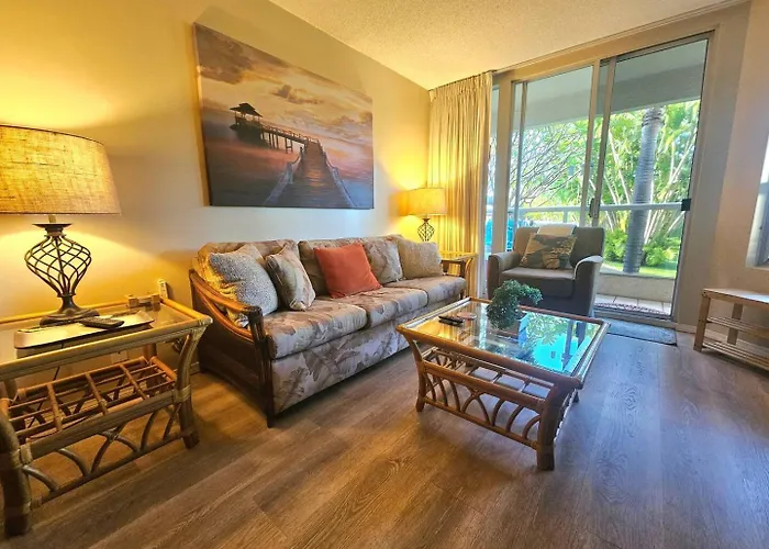Tropical Family Resort Near Beach-Full Kitchen, Ac & Wifi Wailea 