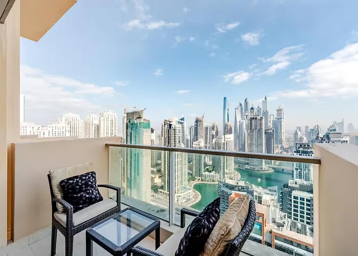 Aparthotel Highest 1Br In Jw Marriott Marina With Marina Views Dubaj