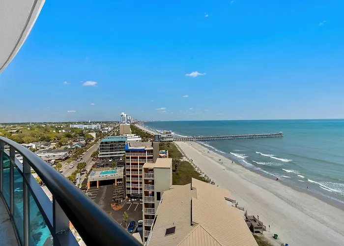 Glass Wrapped Around Corner Unit Unbeatable View Myrtle Beach