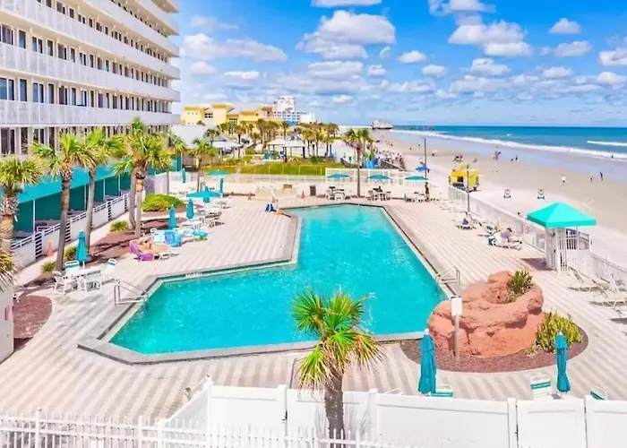 Beach Front Resort With Ocean View Daytona Beach