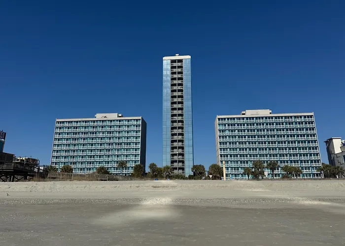 Enjoy & Relax Ocean Front King Apartment With Bunks Myrtle Beach