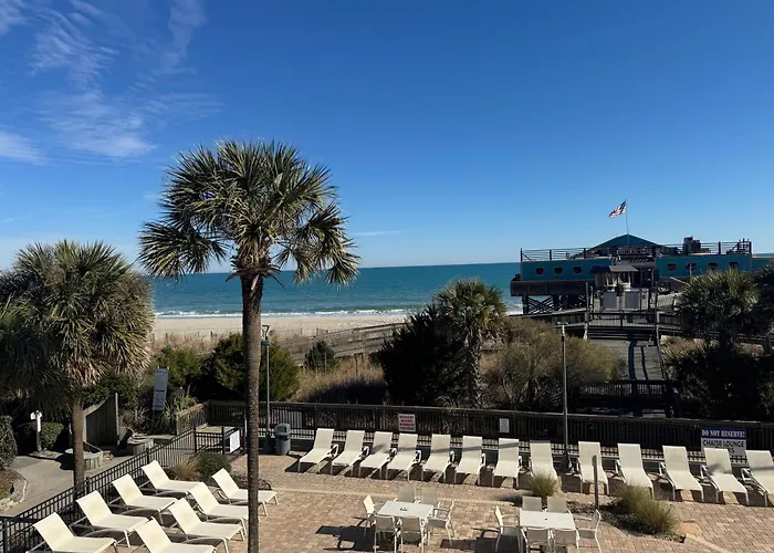 Enjoy & Relax Ocean Front King Apartment With Bunks Myrtle Beach