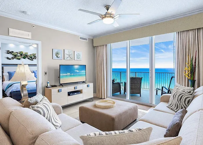 Beachfront Condo Free Beach Chairs Huge Balcony Come Relax! Panama City Beach