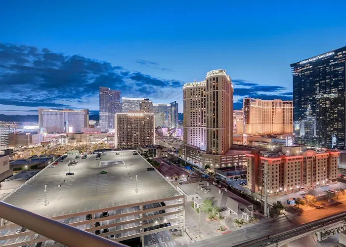 Lucky Gem Penthouse & Luxury Suites At Mgm Signature Resort, Balcony Strip View 1607 Las Vegas
