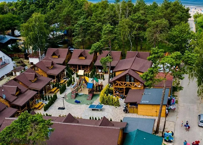 Domy z Bala - Bungalow 50 metrów od Plaży spa domki ogrzewane Dziwnówek