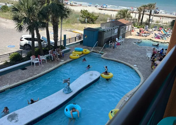 Ocean View 2 Queen Studio At Landmark Resort Myrtle Beach