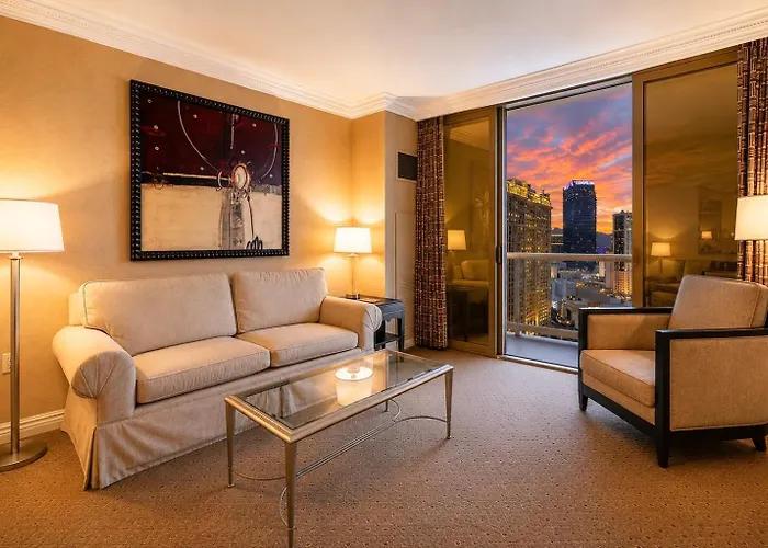 The Signature At Mgm Grand, Luxury Balcony Suite, Strip View Las Vegas