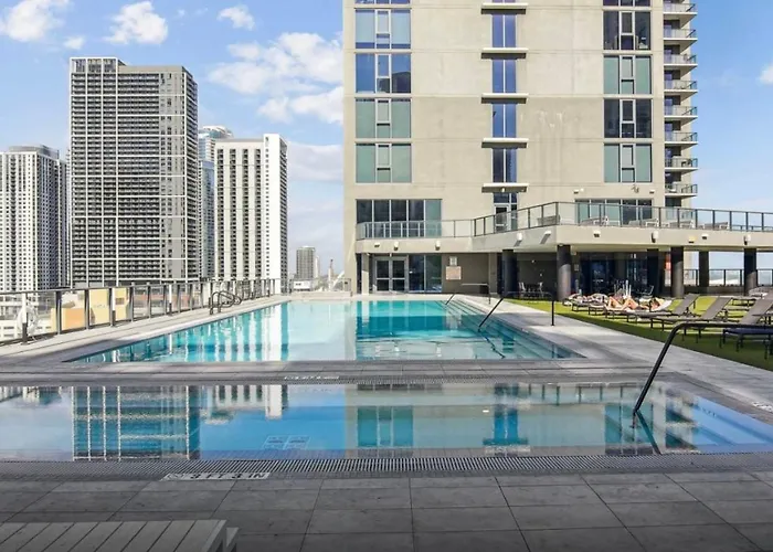 29Th Floor Balcony Studio Miami Skyline Views