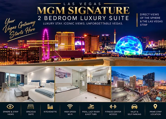 Lucky Gem Penthouse & Luxury Suites At Mgm Signature Resort, Strip View 509 Las Vegas