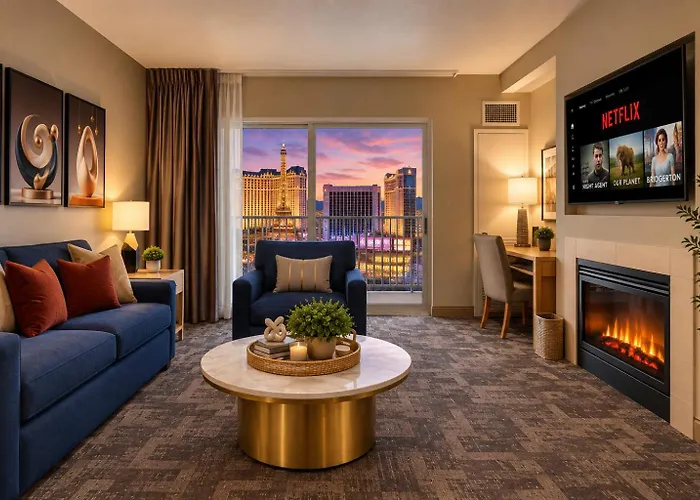 Princess Suite * Platinum Hotel With Balcony Strip View Las Vegas